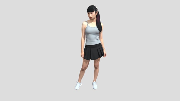 Monochrome Street Style – Free 3D Model STL