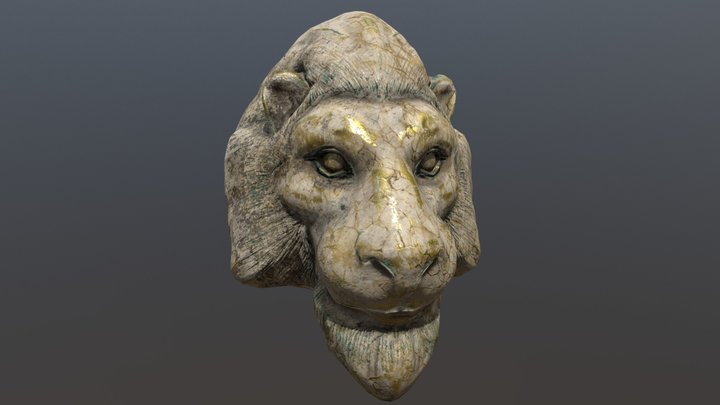 Lion Head (WIP) 3D Model