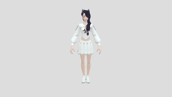 Court Queen Erisa 3D Model