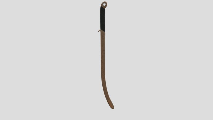 Dragon Sword 3D Model