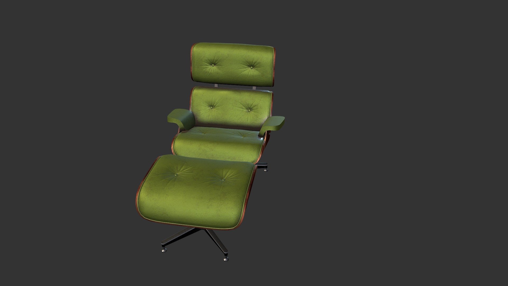Eameslike Chair GLB 3D model by Shannon Stevenson (ShannonStevenson