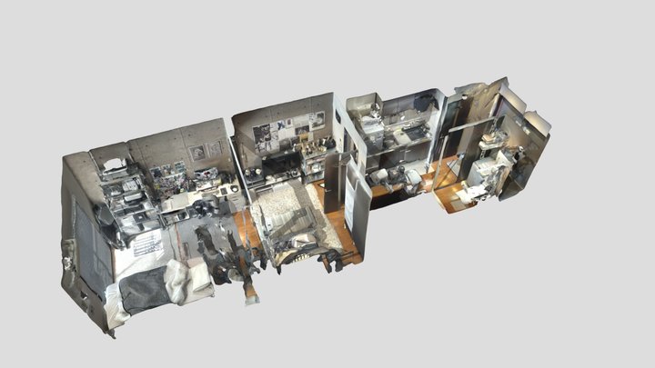 32_Monochrome Work Base 3D Model