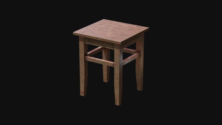 Stool 3D Model