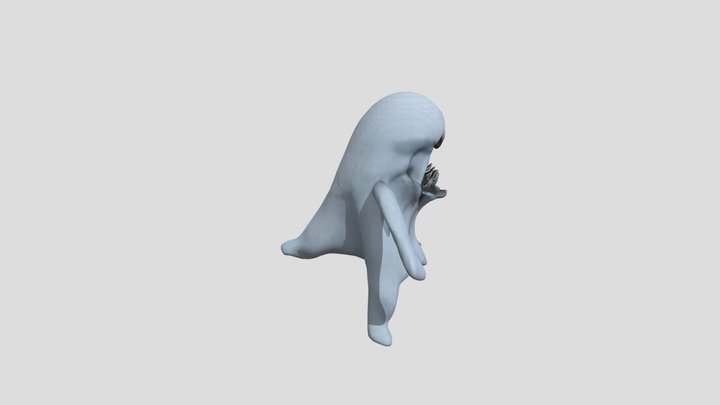 monstruo hospital 3D Model