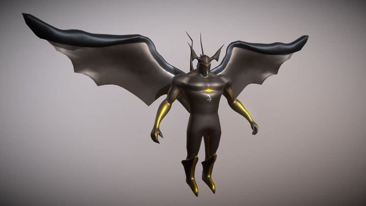 Thunder Enemy 3D Model