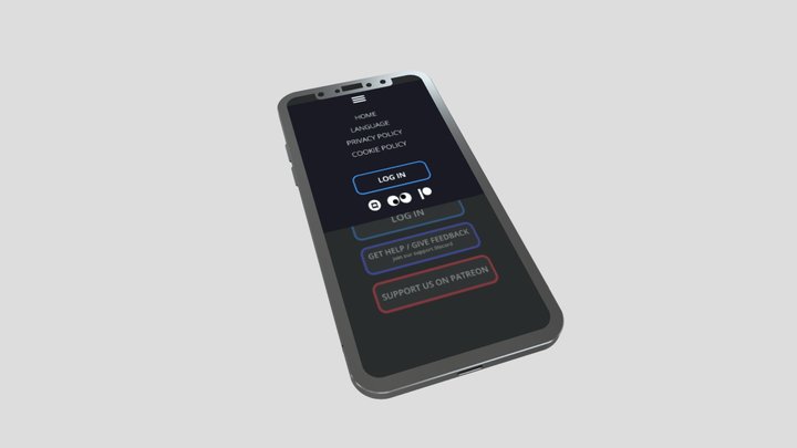 Smartphone 3D Model