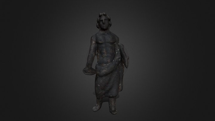 Lare - Statuette en bronze 3D Model