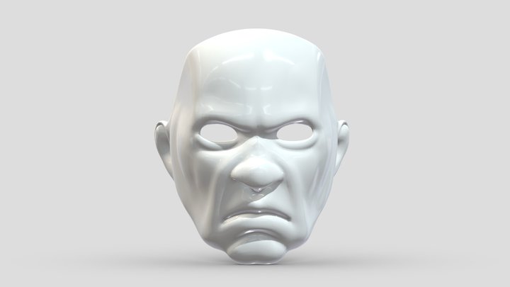 Generic Mask 3D Model