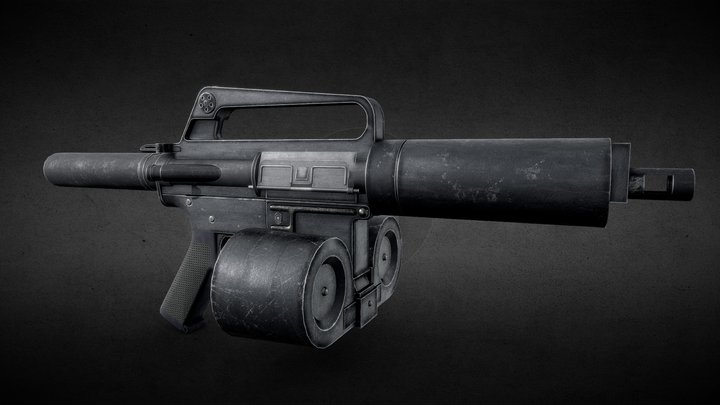 The Patriot (The Boss Gun) 3D Model