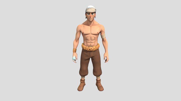 Warrior_of_the_Rings_0708140127_texture_fbx 3D Model