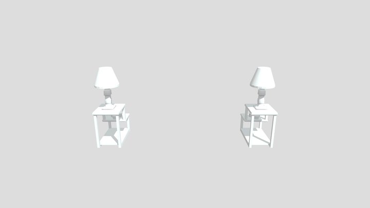 Living Room Lamps 3D Model