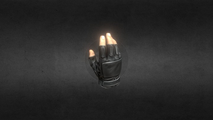 fingerless glove – Free 3D Model STL