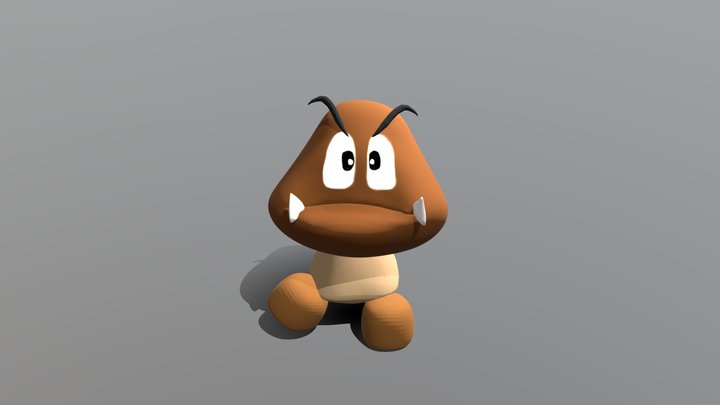 Goomba 3D Model