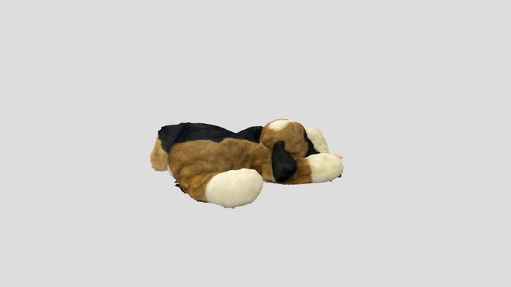 Dog Plushie 3D Model