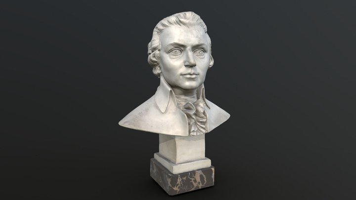 Mozart – Amilcare Santini 3D Model