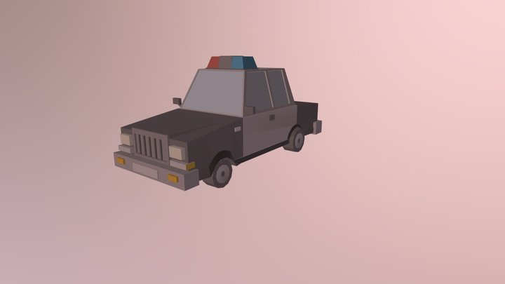 car police 3D Model