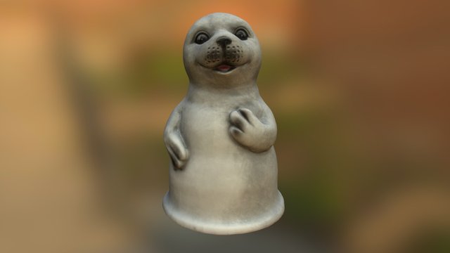 Seal face 3D Model