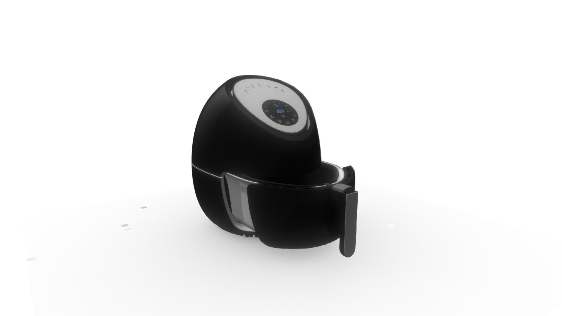 Sketchfab Air Fryer 01