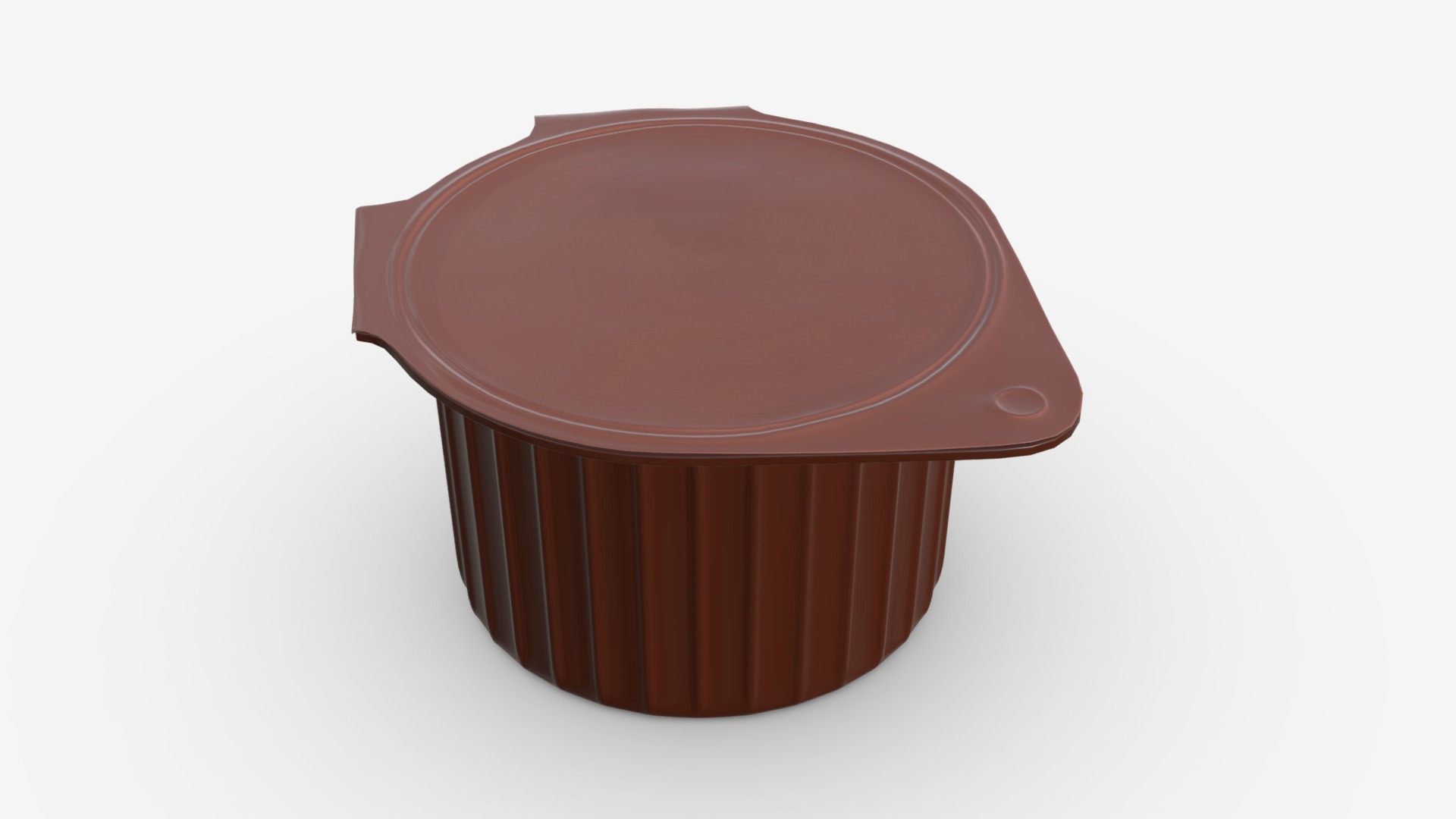 3D model Creme jar sealed - This is a 3D model of the Creme jar sealed. The 3D model is about circle.