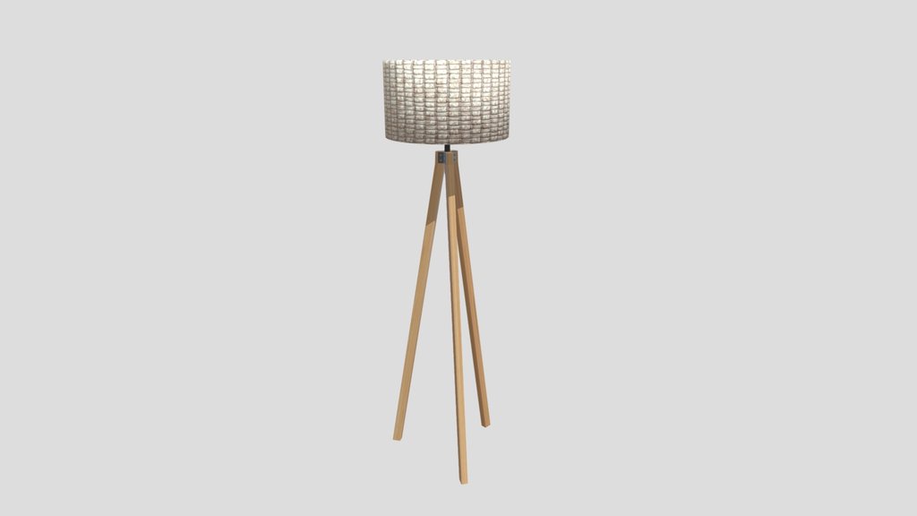 Floor Lamp Scandinavian Tripod