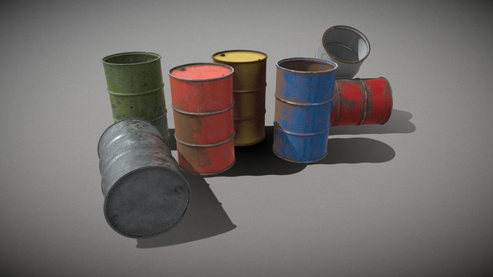 Barell Collection 3D Model