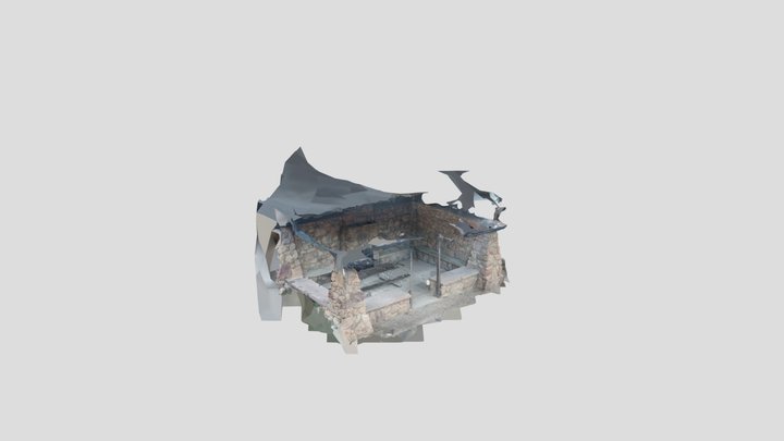 House on the hill 3D Model