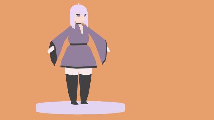 character practice 3D Model