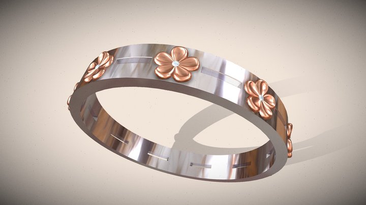 "Blossom Harmony" Band 3D Model