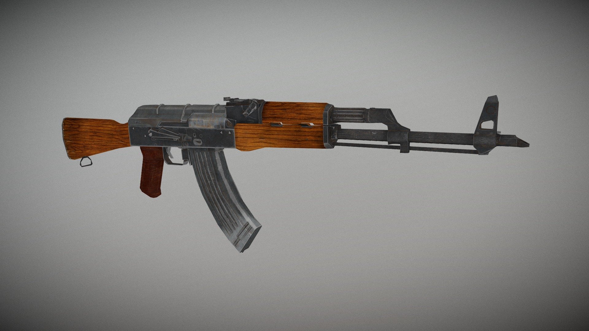 AK 47 RIFLE - Buy Royalty Free 3D model by Bilal Creation Production ...