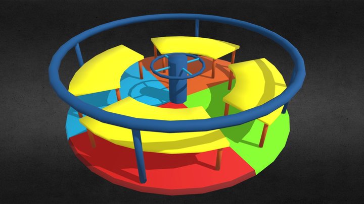 Merry Go Round 3D Model