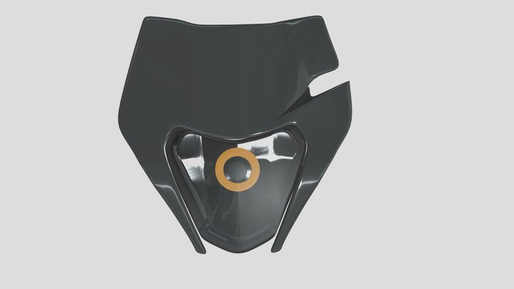 KTM exc headlight 3D Model
