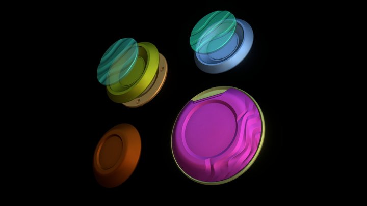 Medaille Oran 3D Model