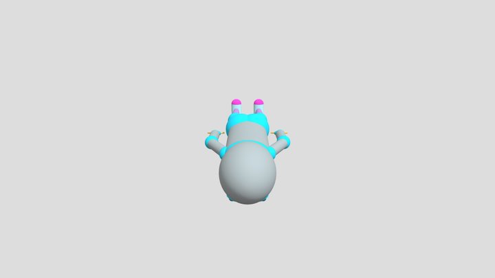 Copy Of Humanoid Robot 3D Model