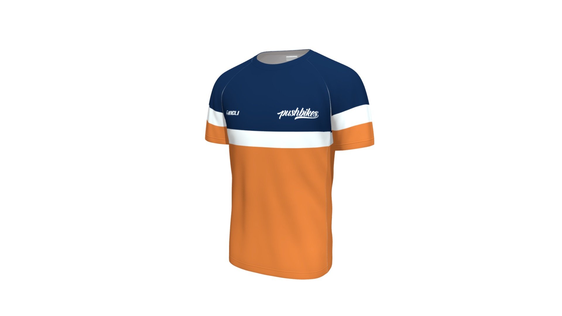 PushBikes Gold short sleeve Trail Jersey