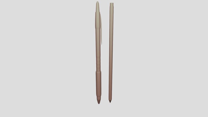Ballpoint Pen and No.2 Pencil – Modello 3D gratuito STL