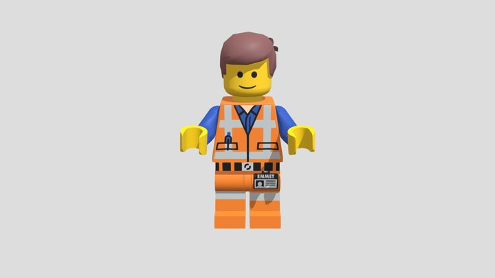 Emmet lego man – Free 3D Model STL