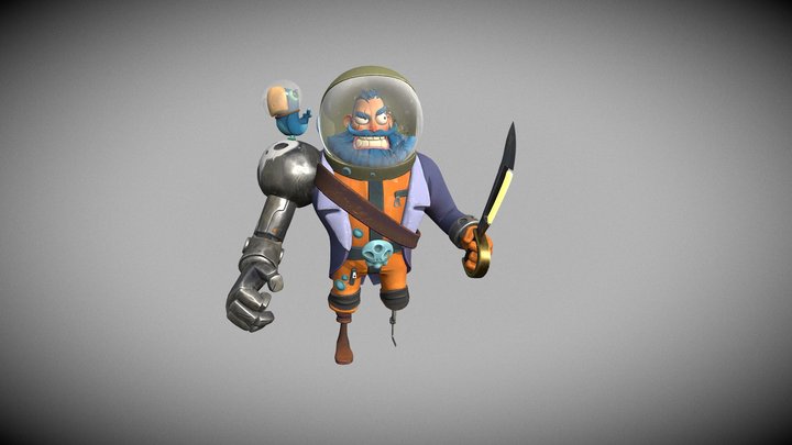Pirate 3D Model