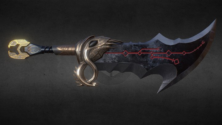 Blade of chaos 3D Model