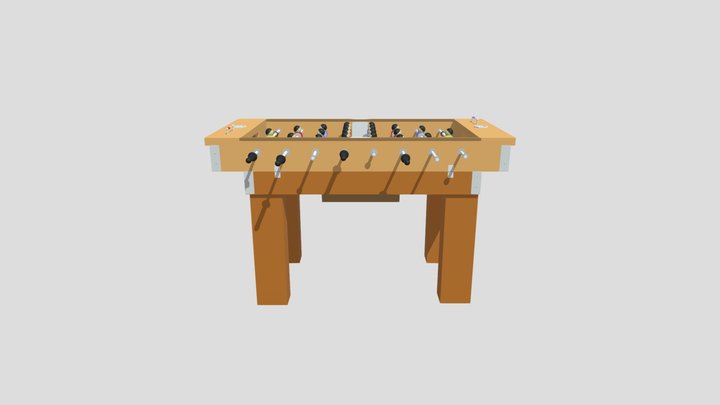 Football Gambling 3D Model