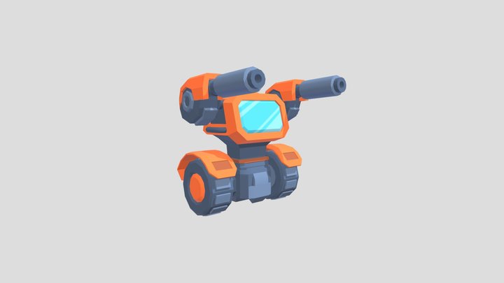 Spy Bot 3D Model