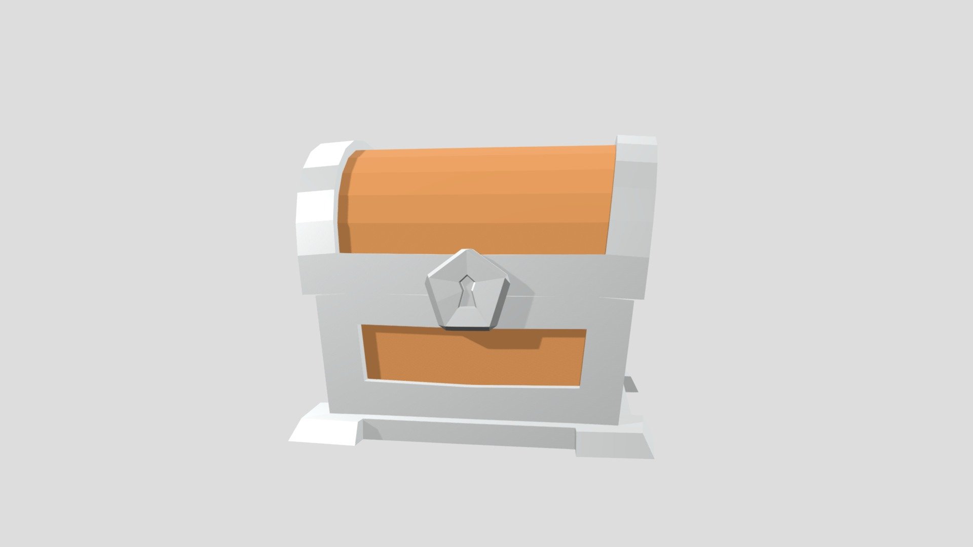 Low Poly Treasure Chest – Free - 3D model by Maria N. V. Borges (@Maria ...