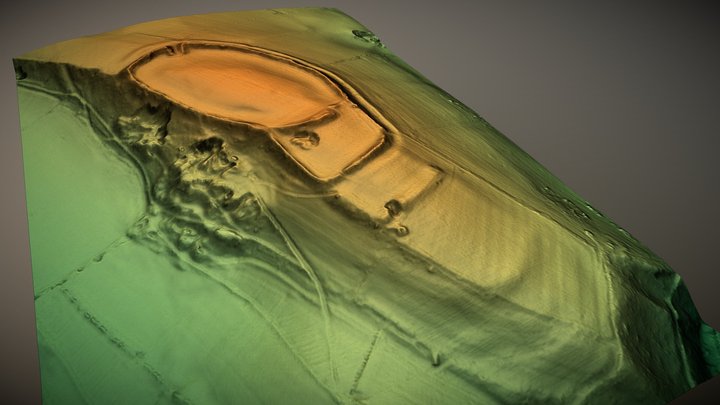 Caynham Camp, Shropshire (UK) – Free 3D Model STL