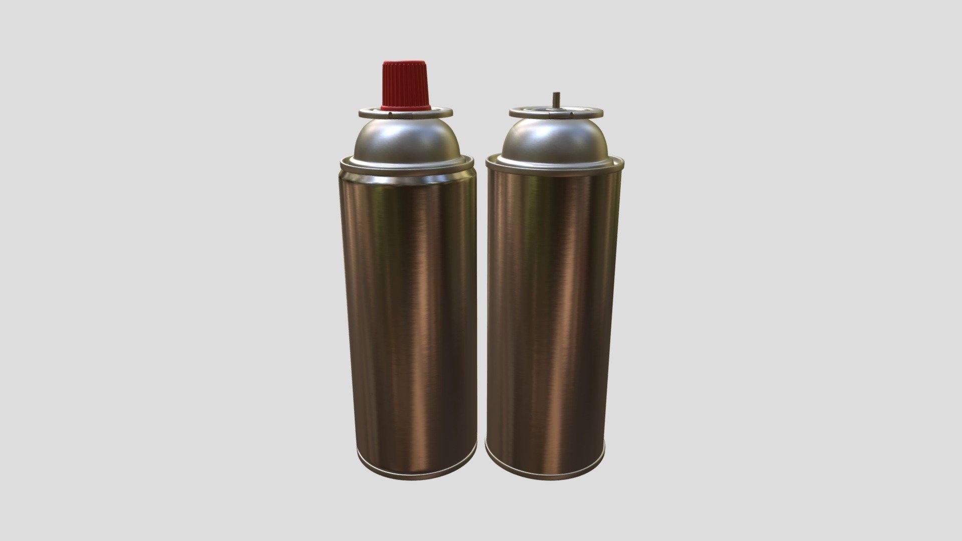 Butane Fuel Gas Canisters for Portable Campin 3D model by designdaco