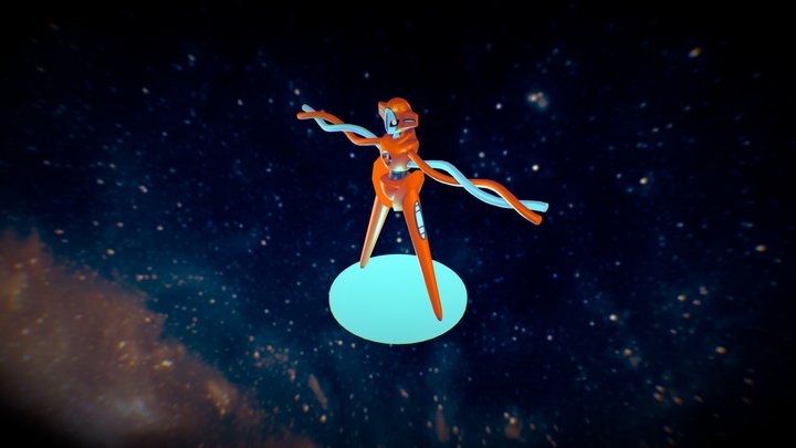 Deoxys 3D Model