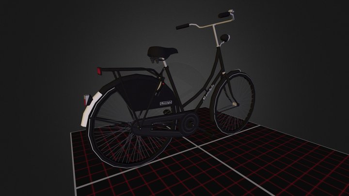 3D1_Prop_Bike 3D Model