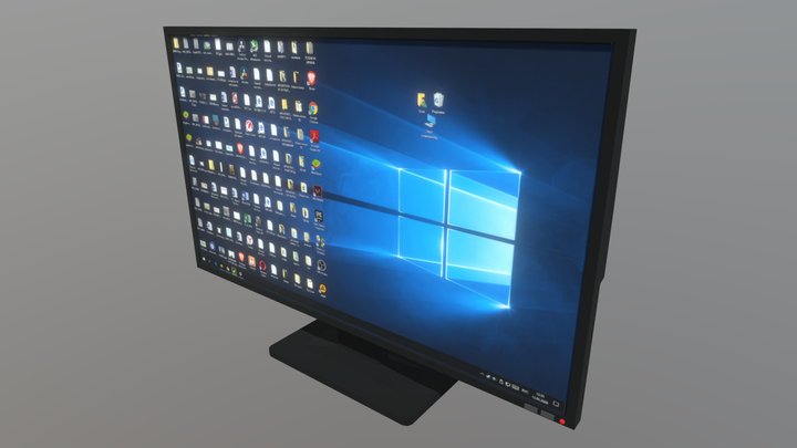 Monitor 3D Model