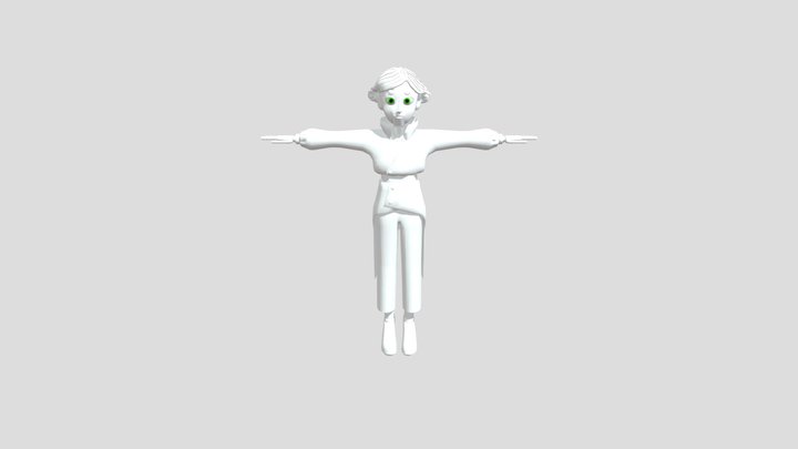 Character Timber 3D Model