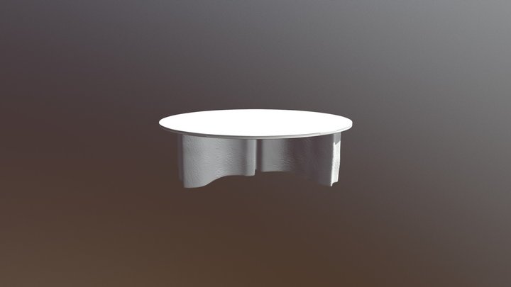 Freeform Coffee Table 3D Model