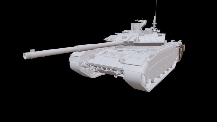 t90_mod2017 3D Model