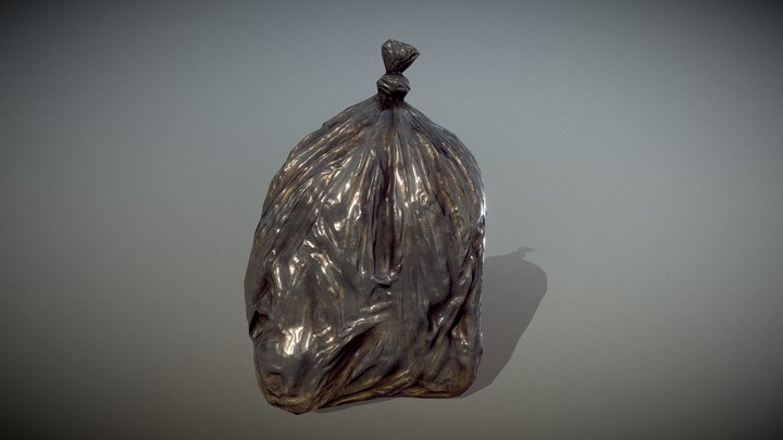 Garbage Bag 3D Model